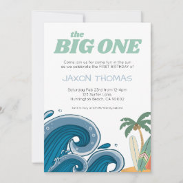 De grote uitnodiging van de eerste verjaardag