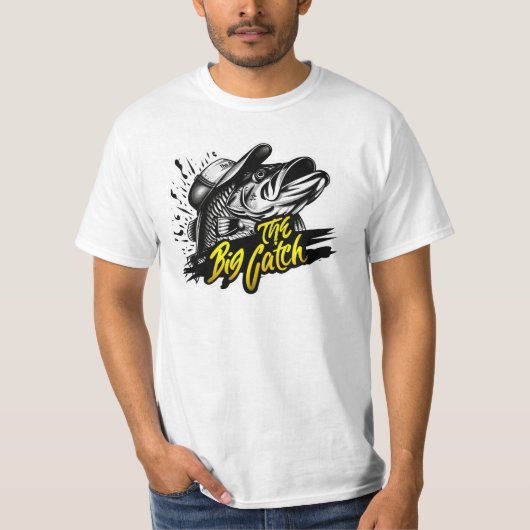 De grote vangst - Mannen T-shirt (Voorkant)