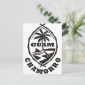 De grote verbinding van Guam Briefkaart (Staand voorkant)