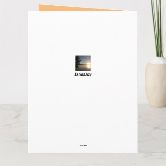 De grote verjaardag laat uw licht Schrift Scriptte Kaart (Achterkant)