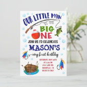 De Grote Verjaardag Uitnodiging (Staand voorkant)