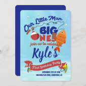 De grote verjaardagsfeest Kaart (Voorkant / Achterkant)