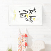 De grote vier oh! 40e verjaardag spandoek (Insitu)