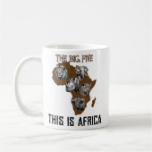 De Grote Vijf Afrika Explorer Koffiemok (Links)