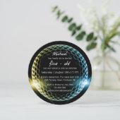 De grote vijf-Oh Golf | 50e verjaardag Kaart (Staand voorkant)