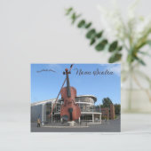 De Grote Viool in Sydney Nova Scotia Briefkaart (Staand voorkant)