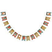 De grote Vist de eerste verjaardag Vlaggetjes (Alle)