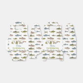 De grote Vist verjaardagsfeestgunstbox Bedankdoosjes (Uitgevouwen)