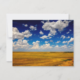 De grote vlakten van South Dakota Briefkaart