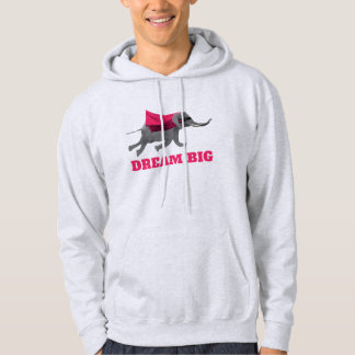 De grote Vliegende Olifant van de droom Hoodie