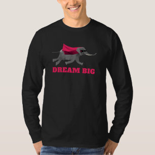 De grote Vliegende Olifant van de droom T-shirt