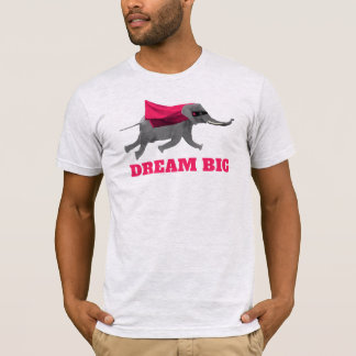 De grote vliegende olifant van de droom t-shirt