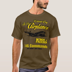 De Grote Vliegtuigen Curtiss C Commando T-shirt