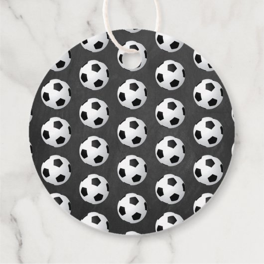 De grote.. | Voetbal 1ste verjaardag Bedankjes Labels (Achterkant)