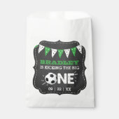 De grote.. | Voetbal 1ste verjaardag Bedankzakje (Voorkant)