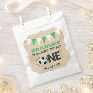 De grote.. Voetbal 1ste verjaardag Bedankzakje