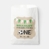 De grote.. | Voetbal 1ste verjaardag Bedankzakje (Voorkant)