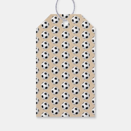 De grote.. | Voetbal 1ste verjaardag Cadeaulabel (Achterkant)