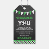 De grote.. | Voetbal 1ste verjaardag Cadeaulabel (Voorkant)