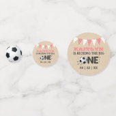 De grote.. | Voetbal 1ste verjaardag Confetti (Voorkanten)
