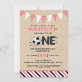 De grote.. | Voetbal 1ste verjaardag Kaart (Voorkant)