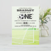 De grote.. | Voetbal 1ste verjaardag Kaart (Staand voorkant)