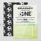 De grote.. | Voetbal 1ste verjaardag Kaart (Voorkant / Achterkant)