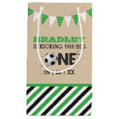De grote.. | Voetbal 1ste verjaardag Klein Cadeauzakje (Voorkant)