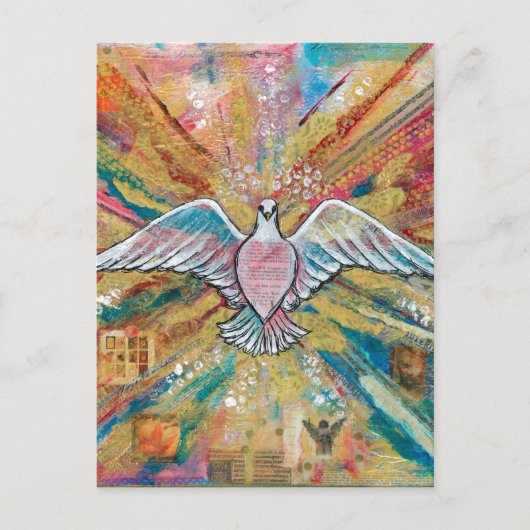 De grote Vogel Briefkaart (Voorkant)