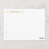 De grote vuilnisbelt Steeplechase Briefkaart (Achterkant)