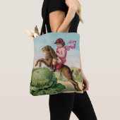 De grote vuilnisbelt Steeplechase Tote Bag (Dichtbij)