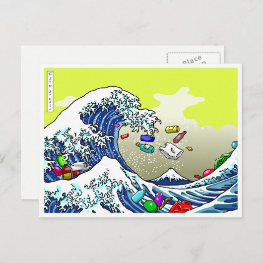 DE GROTE WAAR BRIEFKAART (Voorkant / Achterkant)