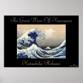 DE GROTE WAVE VAN KANAGAWA POSTER (Voorkant)