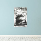 De Grote Westerne Spoorweg, 1846 Canvas Afdruk (Insitu (Houten vloer))