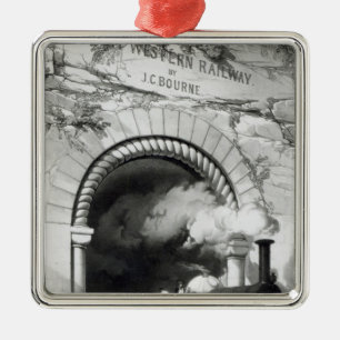 De Grote Westerne Spoorweg, 1846 Metalen Ornament