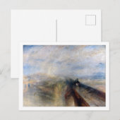 De Grote Westerne Spoorweg, William Turner, 1844 Briefkaart (Voorkant / Achterkant)