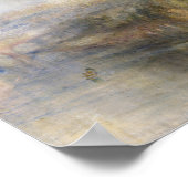 De Grote Westerne Spoorweg, William Turner, 1844 Poster (Hoek)