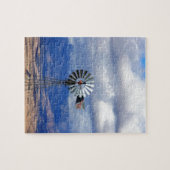 De grote Westerne windmolen Legpuzzel (Horizontaal)