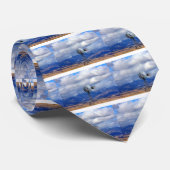 De grote Westerne windmolen Stropdas (Opgerold)