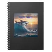 De grote witte haai notitieboek (Voorkant)