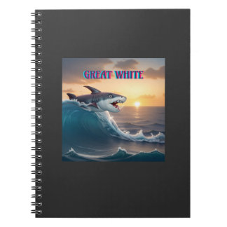 De grote witte haai notitieboek