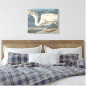 De Grote Witte Heron Canvas Afdruk (Insitu (Slaapkamer))