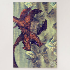De grote Wyrm Puzzle Legpuzzel