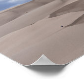 De grote zandduinen, Colorado Poster (Hoek)