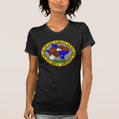De grote zeebaars van de Lipan Apache Tribe Donker T-shirt (Voorkant)