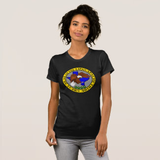 De grote zeebaars van de Lipan Apache Tribe Donker T-shirt