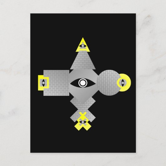 De grote zegel briefkaart (Voorkant)