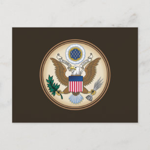 De grote zegel (origineel) briefkaart