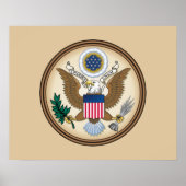 De grote zegel (origineel) poster (Voorkant)