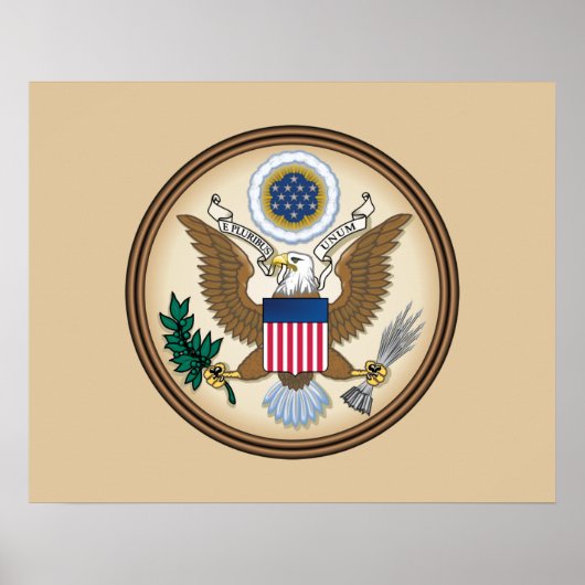 De grote zegel (origineel) poster (Voorkant)